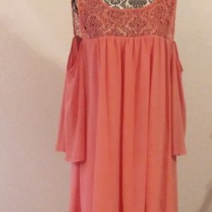 Knit Cold Shoulder Top